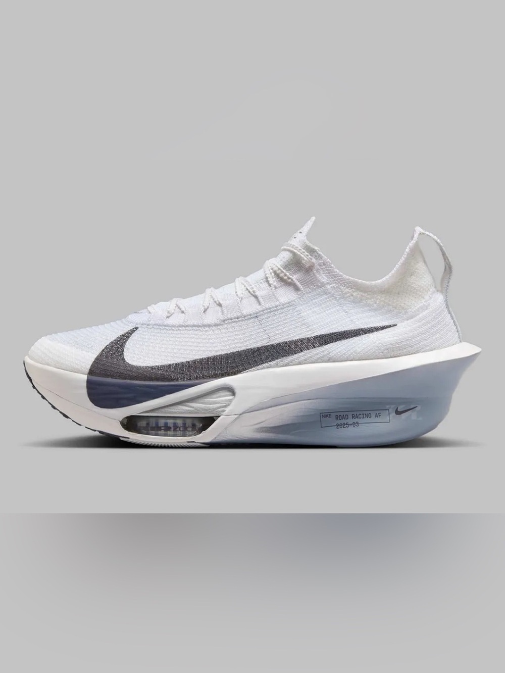 Nike Air Zoom Alphafly Next% 3 White Pure Platinum FD8315-102 Size 10 NEW - Picture 10 of 14